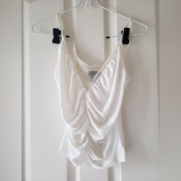 A cream colored MODA International tank top - Picture 5 of 5